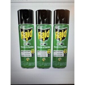 3 Raid House & Garden Defense System Won't Harm Plants Indoor-Outdoor Use